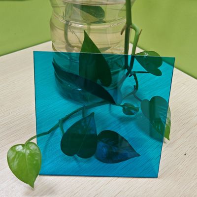 자외선 보호 3mm 블루 폴리카보네이트 지붕 패널 12 Ft