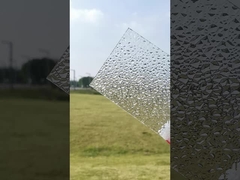 친환경 건축 솔루션 매크로룩스 폴리카보네이트 컴팩트 PC 엠보스 태양 잎