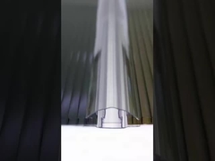 충격 저항 폴리카보네이트 스냅 캡 클립 다양한 색상 설치가 쉽습니다