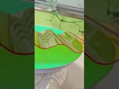 오렌지 폴리카보네이트 타일