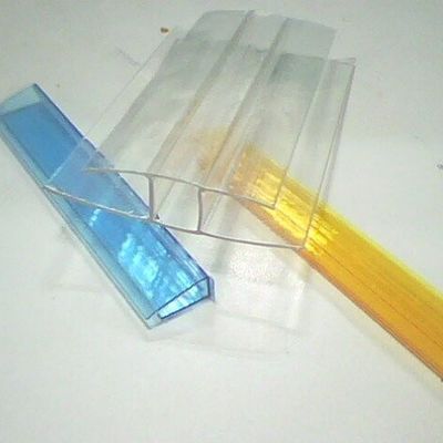 4mm 6mm 8mm 10mm 폴리카보네이트 프로필 H 커넥터