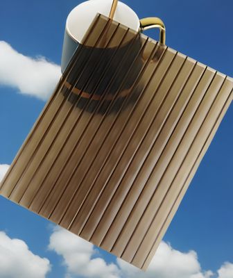 좋은 가격 공장 가격 6mm 4*8ft 청동 폴리카보네이트 홀로 셰이트 B1 화재 등급 온라인으로