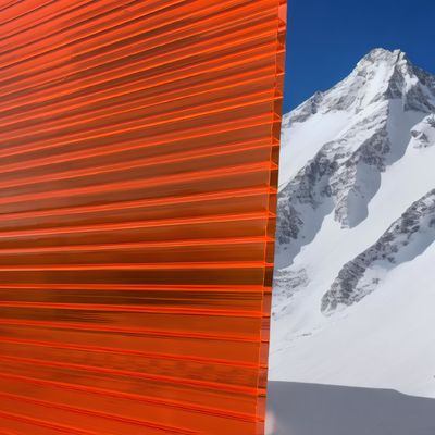 좋은 가격 화려한 우수한 날씨 저항성 폴리카보네이트 PC 홀로 시트 1220mm* 2100mm 크기 SGS RHOS 인증 온라인으로