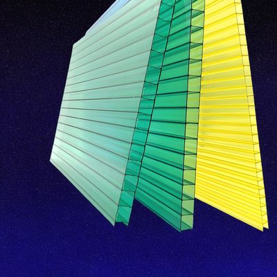 좋은 가격 가벼운 내구성 다벽 폴리카보네이트 잎 지붕 재료 온라인으로