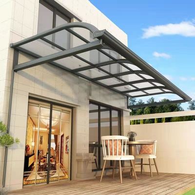 알루미늄 프레임으로 DIY 폴리카보네이트 천장과 함께 당신의 꿈의 patio를 만들 수 있습니다