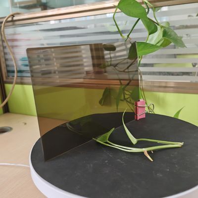 좋은 가격 절단 서비스 3mm 갈색 폴리카보네이트 자그마치 잎 자외선 보호 및 지붕 칸막이와 천장 한쪽 온라인으로