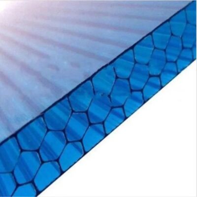 좋은 가격 Honeycomb Polycarbonate Sheet Lightweight High Strength and Excellent Structural Performance for Awning Canopy Roofing 온라인으로